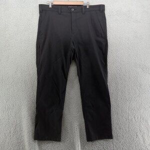 Eddie Bauer Pants Mens 40x32‎ Black Travex Performance Hiking Outdoors Nylon